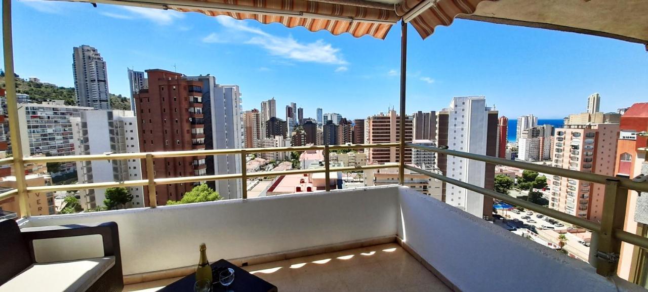 Apartament Agustina Seaview In Rincon De Loix -Free Parking, Wi-Fi, Pool, New Air Conditioning, Sea View Benidorm Zewnętrze zdjęcie